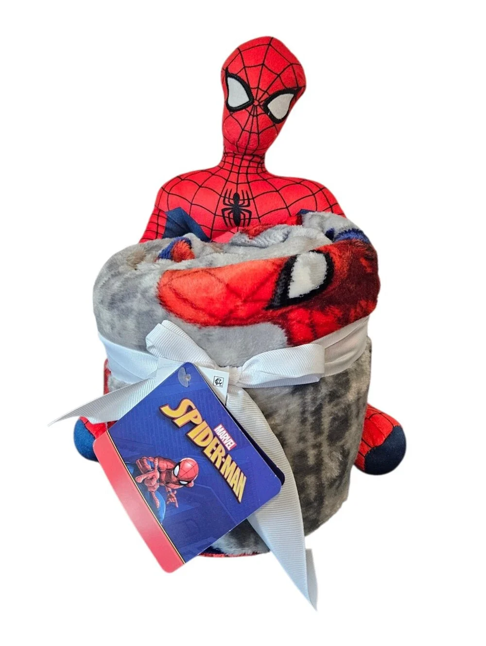 Spiderman Throw & Plush Hugger Set